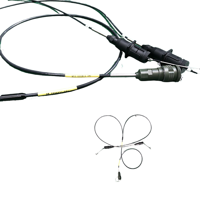030A型单模四芯光缆插头组件